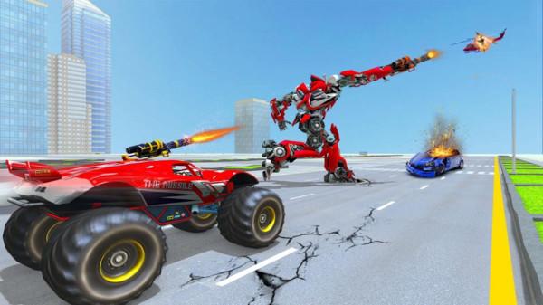 霸王龙变形机器人手游