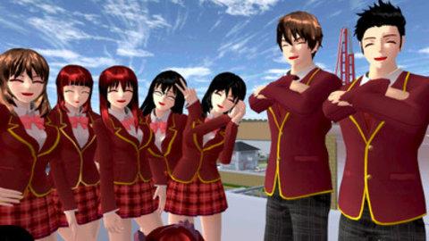 樱花世界模拟校园游戏正版