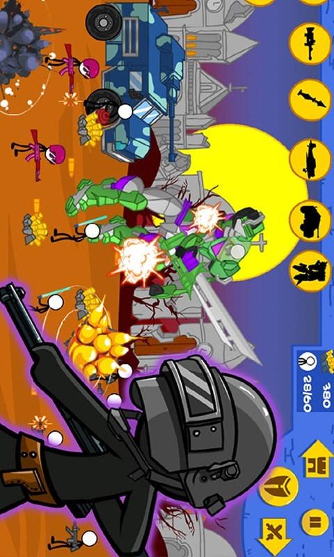 火柴人英雄大战游戏