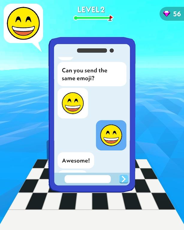 表情球跑酷游戏