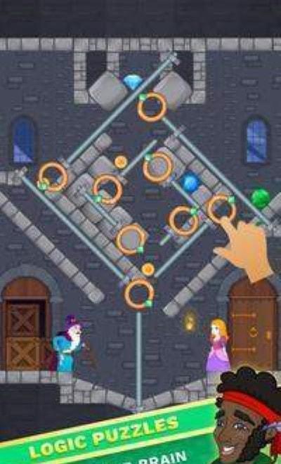 拉针和逻辑谜题游戏