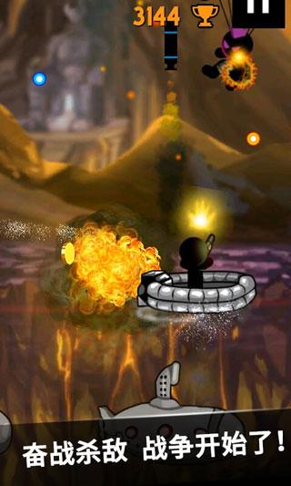 火柴人勇闯不死村游戏