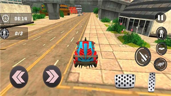 铠甲战神变形游戏