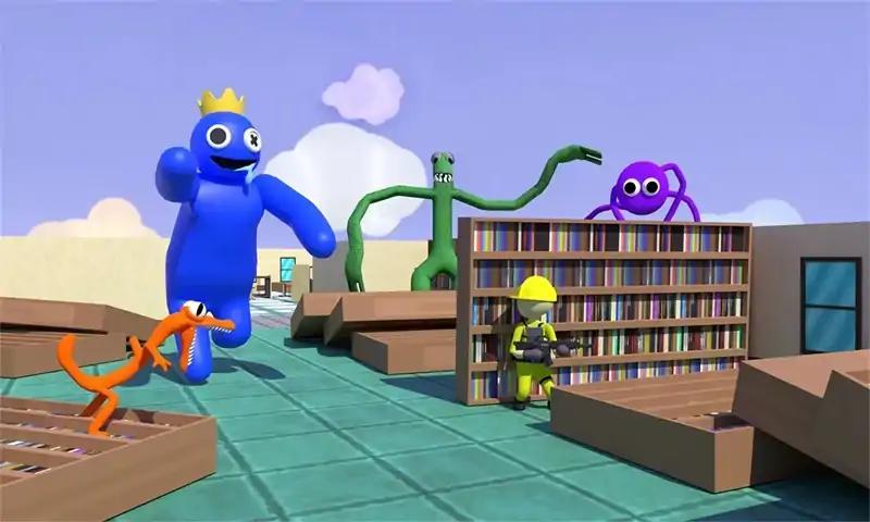 彩虹之友捉迷藏游戏