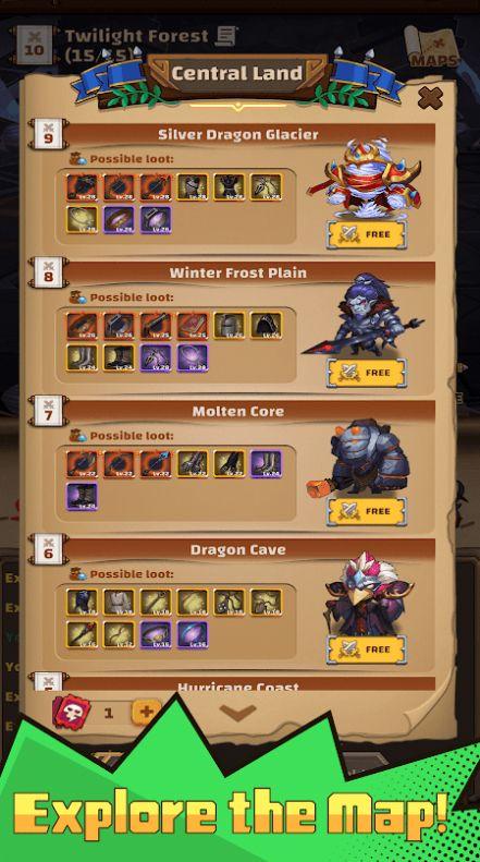 放置探险队游戏