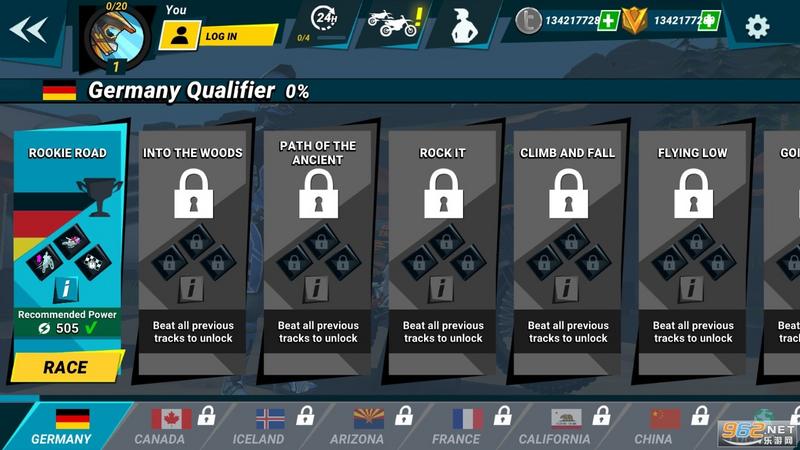 疯狂技能越野摩托车3中文版游戏