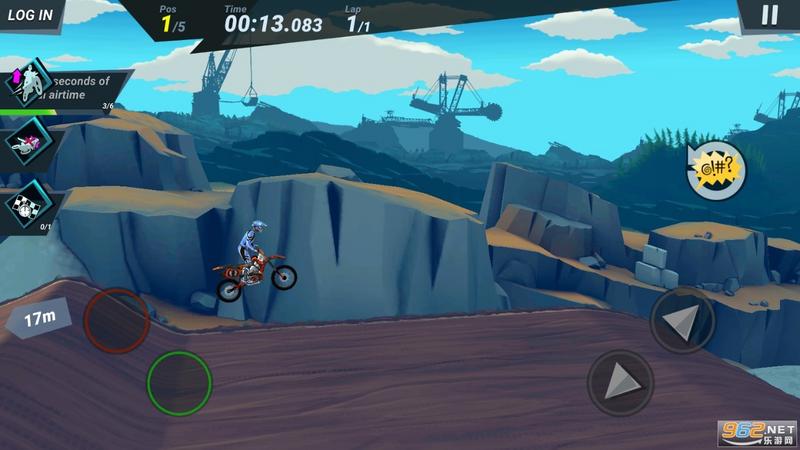 疯狂技能越野摩托车3中文版游戏