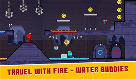 红蓝火柴人逃亡记游戏