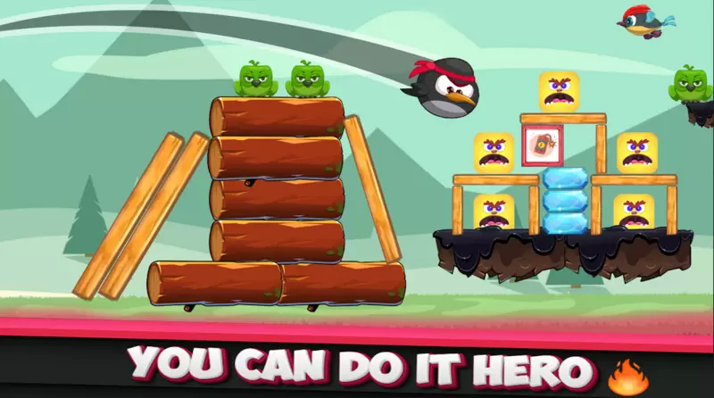 愤怒的企鹅游戏