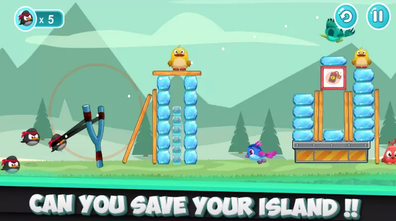 愤怒的企鹅游戏