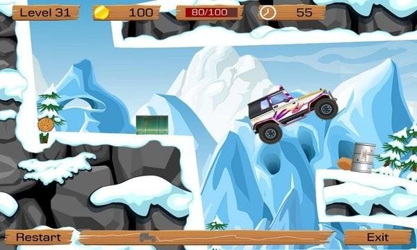 雪地越野车手游