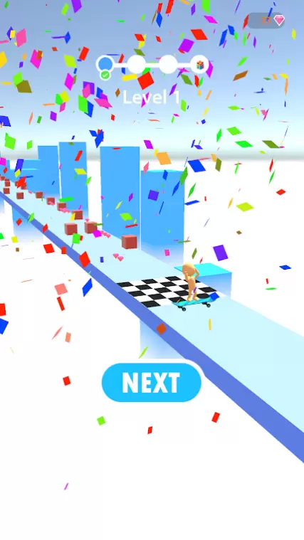 天空滑板赛道手游