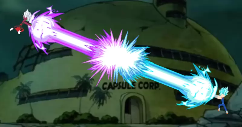 火柴人龙珠格斗对波