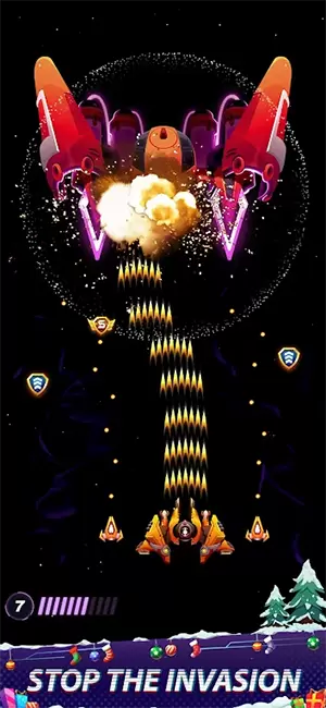 银河攻击太空射手