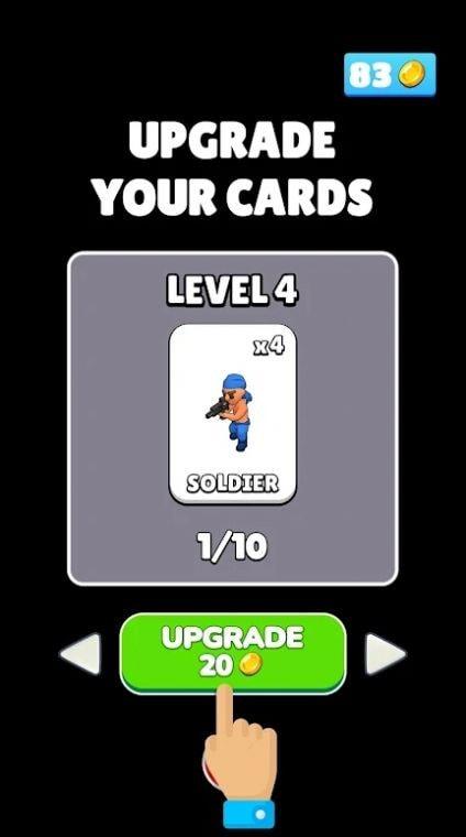 战斗卡牌战争游戏