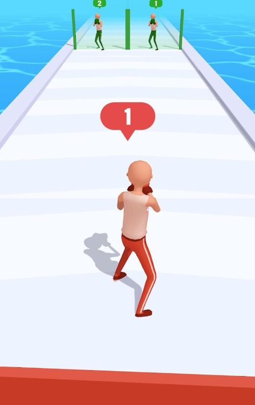 拳击手跑秀游戏