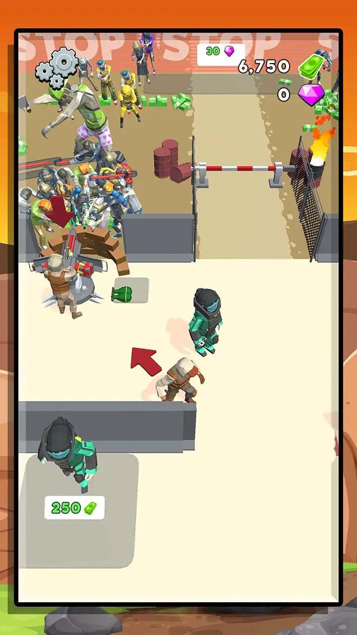 击退僵尸3d手游