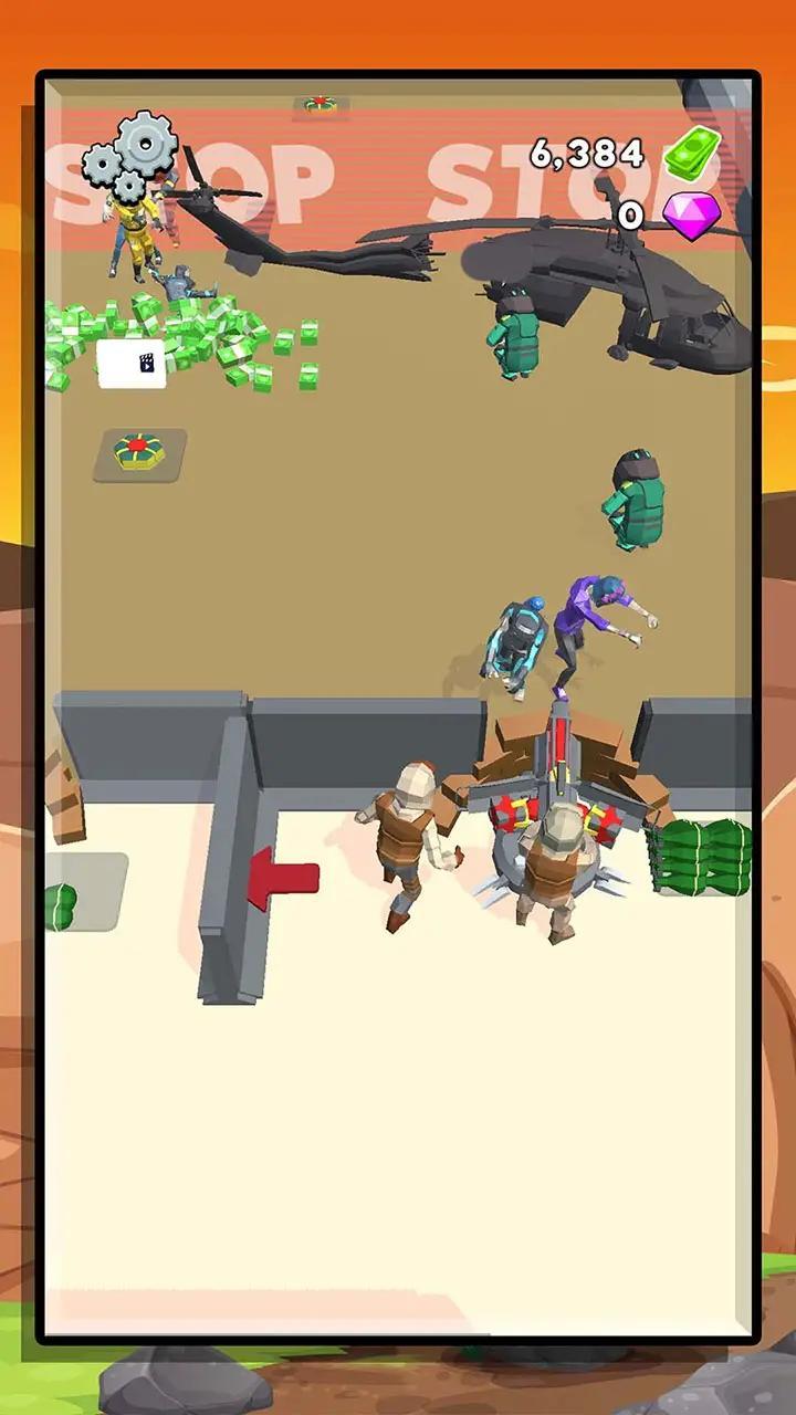 击退僵尸3d手游