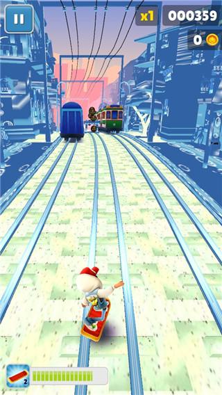 地铁跑酷海绵宝宝版本