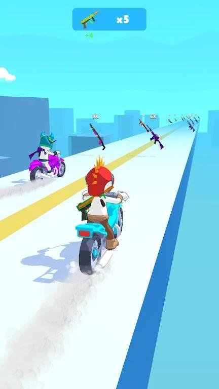 射击摩托狂怒突袭者游戏