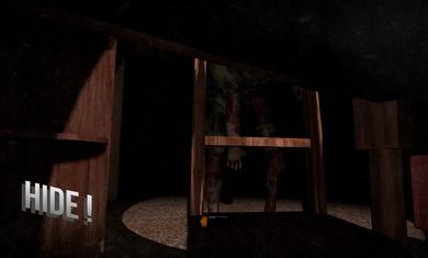 他就在附近游戏