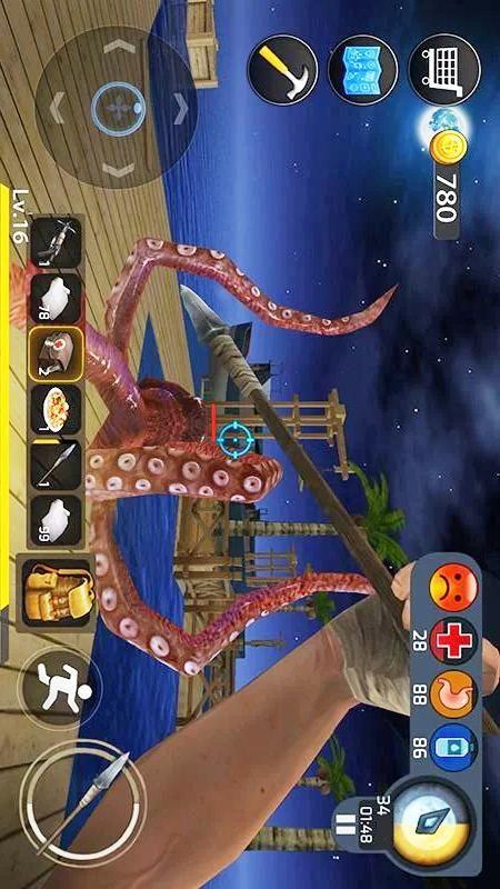 模拟太空木筏生存