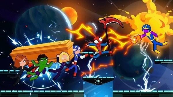 蜘蛛火柴人大作战2