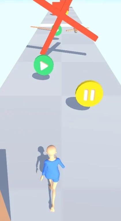 播放暂停赛跑游戏