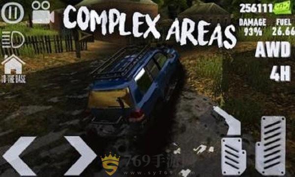 泥泞中越野模拟器
