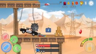 僵尸碰撞赛车中文版