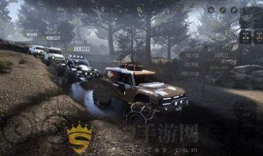 泥泞越野汽车模拟器