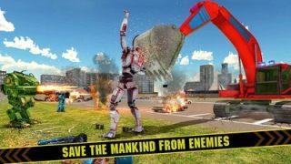 重型挖掘机器人手游