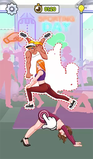 姿势拼图谜题手游