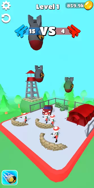 火柴人战争射击与合并游戏安卓版