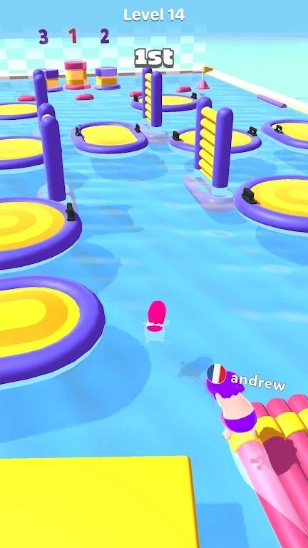 泳池跑游戏