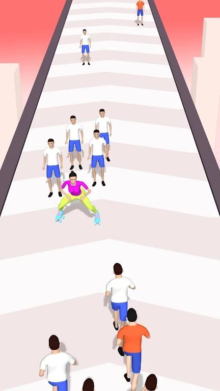 扭动和奔跑游戏