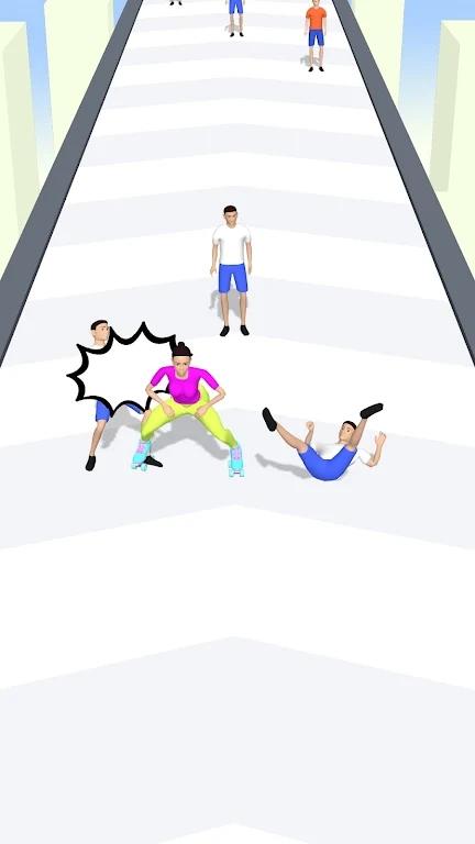 扭动和奔跑游戏