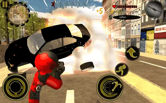 火柴人绳索英雄无限金币钻石版(无广告)