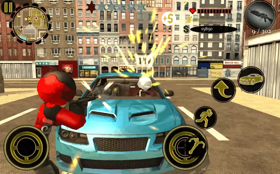 火柴人绳索英雄无限金币钻石版(无广告)