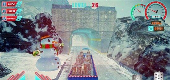 圣诞爬山卡车模拟器最新版