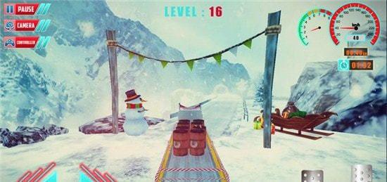 圣诞爬山卡车模拟器最新版