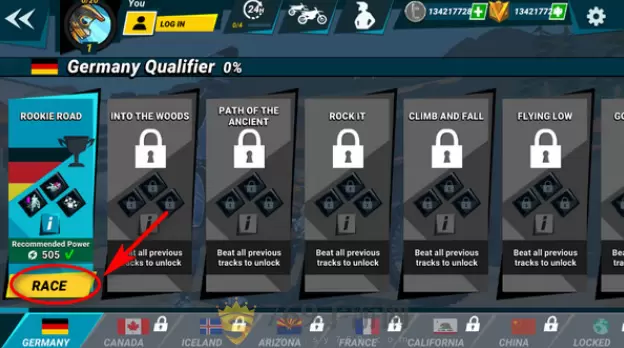 疯狂技能越野摩托车3