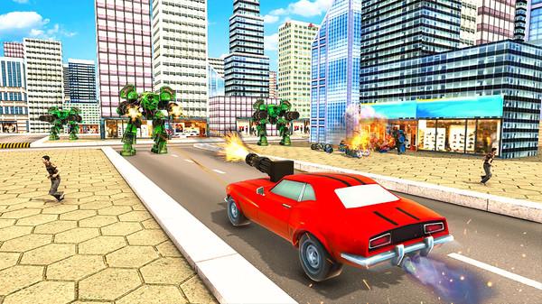 超级车机器人游戏