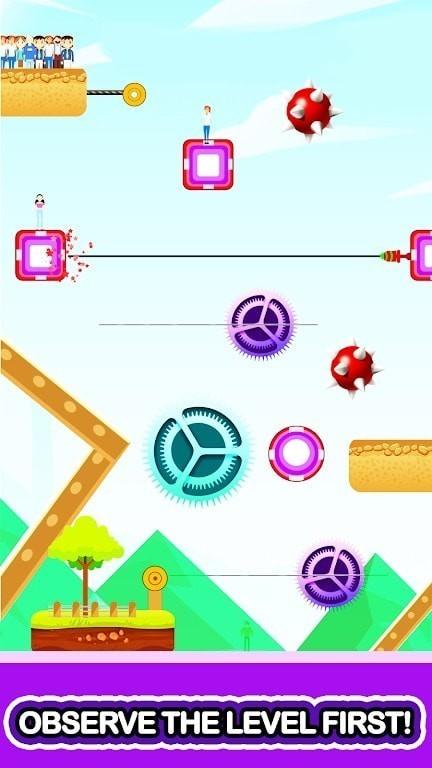 速滑救援冒险游戏