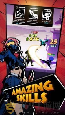 帮派小队火柴人