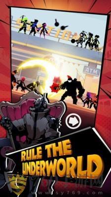 帮派小队火柴人