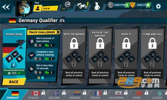 疯狂技能越野摩托车3