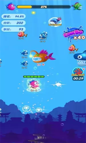 大鱼吃小鱼进化