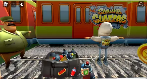 地铁瞎跑3D游戏