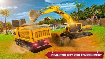 疯狂动物园建设中文版手游